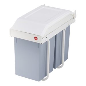 Hailo Multi-Box duo L, Einbau-Mülleimer, 2×14 ltr Hailo Multi-Box duo L, Einbau-Mülleimer, 2×14 ltr