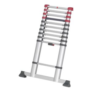 Hailo FlexLine T80, Alu-Sicherheits-Teleskopleiter, 11 Sprossen Hailo FlexLine T80, Alu-Sicherheits-Teleskopleiter, 11 Sprossen
