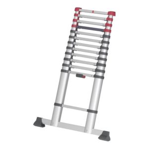Hailo FlexLine T80, Alu-Sicherheits-Teleskopleiter, 13 Sprossen Hailo FlexLine T80, Alu-Sicherheits-Teleskopleiter, 13 Sprossen