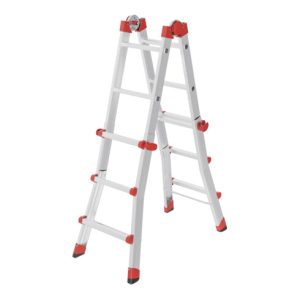 Hailo M80, Aluminium-Multifunktionsleiter, 4×3 Sprossen Hailo M80, Aluminium-Multifunktionsleiter, 4×3 Sprossen