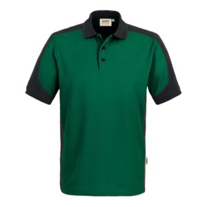 Hakro Polo-Shirt Contrast Performance, tanne, Unisex-Größe: 3XL Hakro Polo-Shirt Contrast Performance, tanne, Unisex-Größe: 3XL