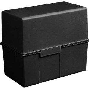 HAN Karteikasten, Kunststoff, DIN A6 quer, schwarz HAN Karteikasten, Kunststoff, DIN A6 quer, schwarz
