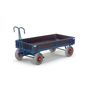 Handpritschenwagen, mit Bordwänden, Luftreifen, 1160×760 mm Handpritschenwagen, mit Bordwänden, Luftreifen, 1160×760 mm