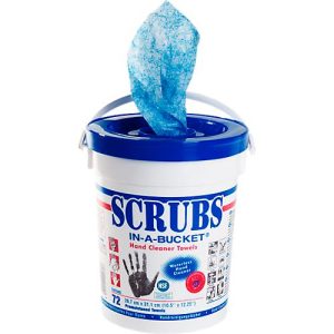 Handreinigungstücher SCRUBS® IN-A-BUCKET®, 72 Stück Handreinigungstücher SCRUBS® IN-A-BUCKET®, 72 Stück