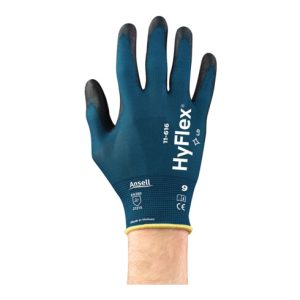 Handschuhe HyFlex® 11-616 Gr.8 grünblau/schwarz EN 388:2016 PSA II 12 PA Handschuhe HyFlex® 11-616 Gr.8 grünblau/schwarz EN 388:2016 PSA II 12 PA