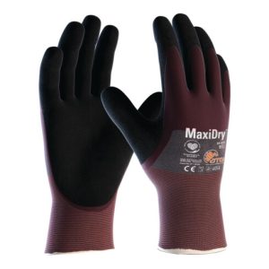 Handschuhe MaxiDry® 56-425 Gr.9 lila/schwarz Nyl.EN 388 PSA II ATG Handschuhe MaxiDry® 56-425 Gr.9 lila/schwarz Nyl.EN 388 PSA II ATG
