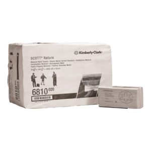 Handtuch Scott 6810 2-lagig weiß L330xB250ca.mm 20 Päckchen x140 Tü.