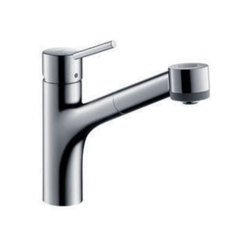 hansgrohe Einhebel-Spültischmischer TALIS S DN 15, mit Ausziehbrause chrom