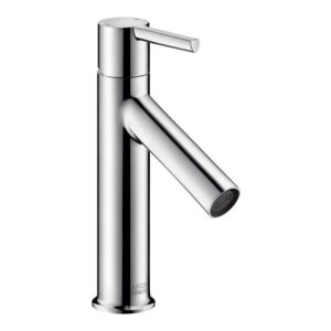 hansgrohe Einhebel-Waschtischmischer 100 AXOR STARCK DN 15, mit Hebelgriff mit Zugstangen-Ablaufgarnitur 1 1/4″ chrom hansgrohe Einhebel-Waschtischmischer 100 AXOR STARCK DN 15, mit Hebelgriff mit Zugstangen-Ablaufgarnitur 1 1/4″ chrom