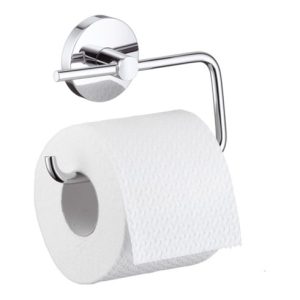 hansgrohe Papierrollenhalter LOGIS ohne Deckel, Wandmontage chrom hansgrohe Papierrollenhalter LOGIS ohne Deckel, Wandmontage chrom