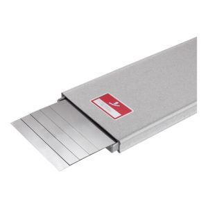 Hasberg Unterlagsfolien-Set 5-teilig 100×500 mm, rostfrei, Dicke: 1 mm Hasberg Unterlagsfolien-Set 5-teilig 100×500 mm, rostfrei, Dicke: 1 mm