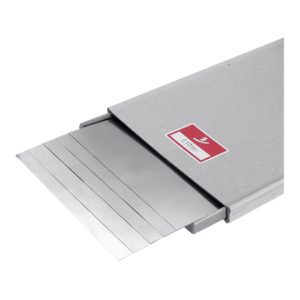 Hasberg Unterlagsfolien-Set 5-teilig 150×500 mm, rostfrei, Dicke: 0,25 mm Hasberg Unterlagsfolien-Set 5-teilig 150×500 mm, rostfrei, Dicke: 0,25 mm