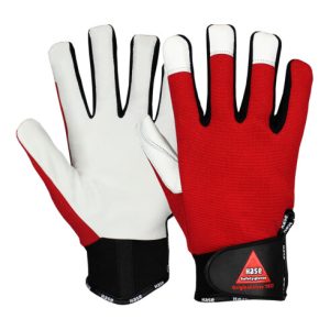 Hase Arbeitshandschuhe Power Grip III Größe 9, Ziegennappaleder