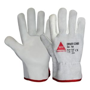 Hase DRIVER COMBI, Montagehandschuh aus Rindnappa-/Rindspaltleder, Größe 8