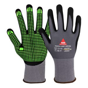 Hase Padua Grip Green Montagehandschuh aus Nylonfeinstrick Größe 7 Hase Padua Grip Green Montagehandschuh aus Nylonfeinstrick Größe 7