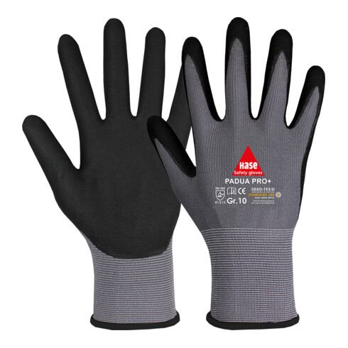 Hase Padua Pro+ Montagehandschuh aus Nylonfeinstrick Größe 8