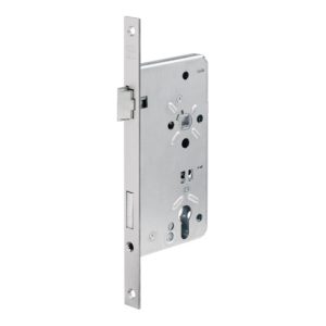 Haustür-Einsteckschloss 0024 PZW 24/65/92/10mm DIN L silber ktg.