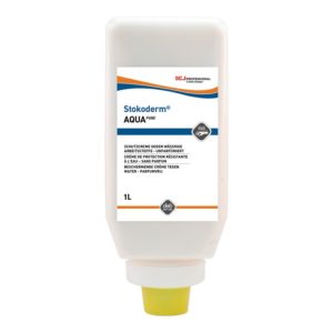 Hautschutzcreme Stokoderm aqua sensitive 1l silikon-/parfümfrei Stoko