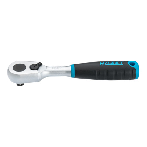 HAZET HiPer Feinzahn-Umschaltknarre 863HP Vierkant massiv 6,3 mm (1/4 Zoll)