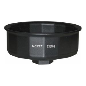 HAZET Ölfilter-Schlüssel 2169-6 Vierkant hohl 12,5 mm (1/2 Zoll) Außen-16-kant Profil HAZET Ölfilter-Schlüssel 2169-6 Vierkant hohl 12,5 mm (1/2 Zoll) Außen-16-kant Profil