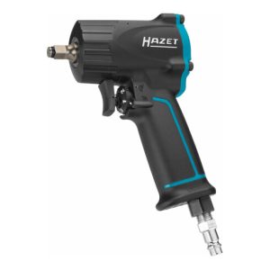 HAZET Schlagschrauber extra kurz 9011M Lösemoment maximal: 461 Nm Vierkant massiv 10 mm (3/8 Zoll) Jumbo Hammer-Schlagwerk