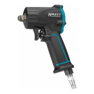 HAZET Schlagschrauber extra kurz 9012M Lösemoment maximal: 1100 Nm Vierkant massiv 12,5 mm (1/2 Zoll) Jumbo Hammer-Schlagwerk