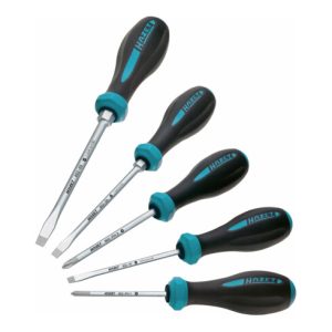 HAZET Schraubendreher-Satz HEXAnamic 802/5 Schlitz Profil, Kreuzschlitz Profil PH 0.8 x 4 – 1.2 x 6.5 PH1 – PH2 Anzahl Werkzeuge: 5 HAZET Schraubendreher-Satz HEXAnamic 802/5 Schlitz Profil, Kreuzschlitz Profil PH 0.8 x 4 – 1.2 x 6.5 PH1 – PH2 Anzahl Werkzeuge: 5