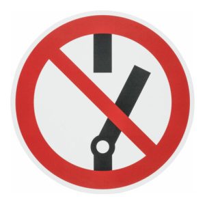 HAZET Warnschild „Hybrid-Schalter“ 200-2 HAZET Warnschild „Hybrid-Schalter“ 200-2
