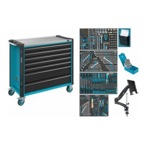 HAZET Werkstattwagen Assistent 179NXXL-7/342 Schubladen, flach: 5 x 81 x 870 x 398 mm Schubladen, hoch: 2 x 166 x 870 x 398 mm Anzahl Werkzeuge: 342 HAZET Werkstattwagen Assistent 179NXXL-7/342 Schubladen, flach: 5 x 81 x 870 x 398 mm Schubladen, hoch: 2 x 166 x 870 x 398 mm Anzahl Werkzeuge: 342