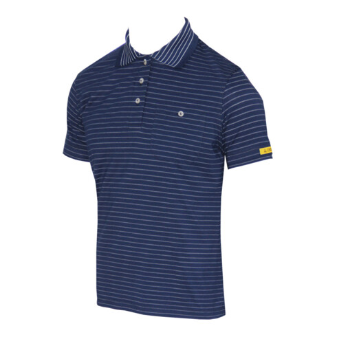 HB Tempex ESD Damen Polo-Shirt Conductex Cotton Knit, navy, Größe: S