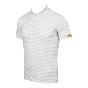 HB Tempex ESD Damen Polo-Shirt Conductex Cotton Knit, weiß, Größe: XS