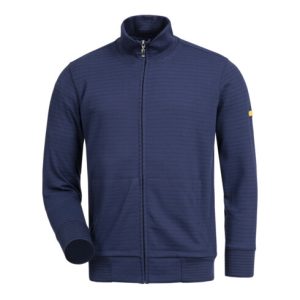HB Tempex ESD Sweatjacke Conductex Pro Knit, navy, Größe: S