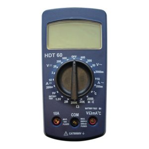 HDT Multimeter Digitalanzeige 2-600 V AC/DC 200 mA – 10 A AC/DC HDT Multimeter Digitalanzeige 2-600 V AC/DC 200 mA – 10 A AC/DC