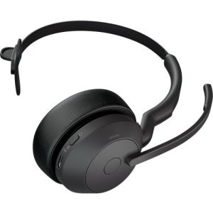 Headset Jabra Evolve2 55 link380a Mono, Reichweite bis 30 m, bis 10 h, UC-optimiert, schwarz Headset Jabra Evolve2 55 link380a Mono, Reichweite bis 30 m, bis 10 h, UC-optimiert, schwarz