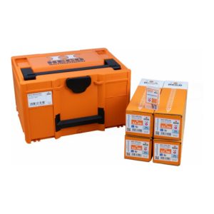 HECO Aktionskoffer „CombiConnect“, HT-plus CombiConnect 8,5 x 190, HT-plus CombiConnect 8,5 x 215, Langbits HD-40 70mm, in Systainer3 M237