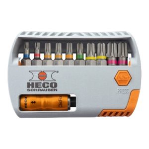HECO-Bit-Selector, HECO-Drive, mit Farbkodierung 11-tlg. HECO-Bit-Selector, HECO-Drive, mit Farbkodierung 11-tlg.