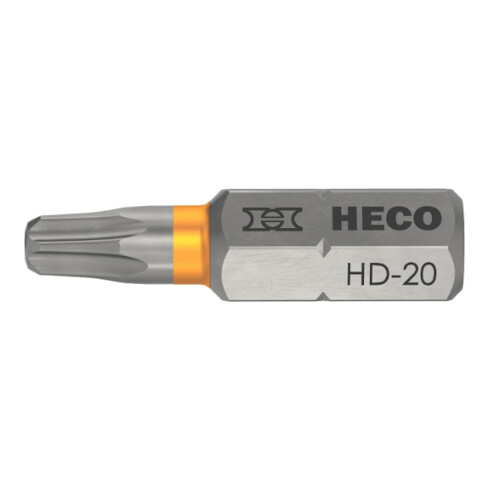 HECO Bits, HECO-Drive, HD-20, Farbring: orange, im Blister