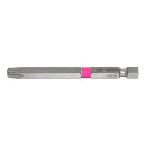 HECO Langbits, HECO-Drive, HD-40, Farbring: pink, im Blister HECO Langbits, HECO-Drive, HD-40, Farbring: pink, im Blister