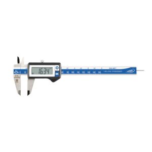 Helios Preisser Digitaler Taschenmessschieber rundes Tiefenmaß 150 x 40 mm Helios Preisser Digitaler Taschenmessschieber rundes Tiefenmaß 150 x 40 mm