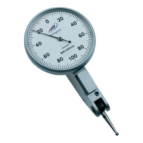 Helios Preisser Fühlhebelmessgerät DIN 2270 ± 0,1 mm Ablesung 0,002 mm Außenringdurchmesser 40,5 mm