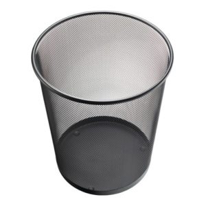 helit Papierkorb Mesh H2518595 26,5x28cm 15l rund Metall schwarz helit Papierkorb Mesh H2518595 26,5x28cm 15l rund Metall schwarz