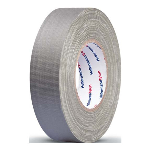 HellermannTyton Gewebeband grau HTAPE TEX GY 19x50m