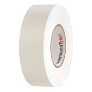 HellermannTyton PVC Isolierband 15-19×20 weiß HTAPE-FLEX15-19x20WH