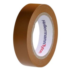 HellermannTyton PVC Isolierband braun Flex 15-BR15x10m