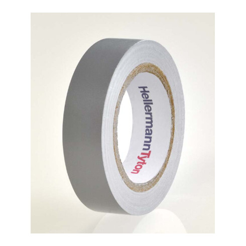 HellermannTyton PVC Isolierband grau Flex 15-GY15x10m