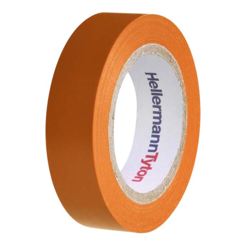 HellermannTyton PVC Isolierband orange Flex 15-OR15x10m