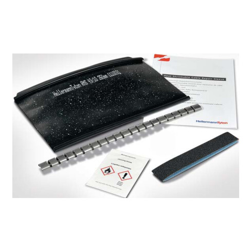 HellermannTyton Reparaturmanschette schwarz RMS 52-15 500