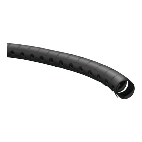 HellermannTyton Schlauch inkl. Werkzeug Spirale, schwarz HWPP25MMPPBKQ1