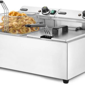 HENDI Profi Line Elektro-Doppelfritteuse 2x 8 Liter, 2x 3,5kW HENDI Profi Line Elektro-Doppelfritteuse 2x 8 Liter, 2x 3,5kW