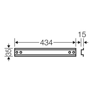 Hensel Tragschiene Mi TS 45 Hensel Tragschiene Mi TS 45
